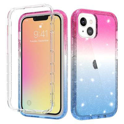 China Shockproof Easy To Install Back Case PC Front Frame TPU Cover Mobile Phone Case For iPhone 13 Pro Max/13 Pro/13 Mini/13 Pro for sale