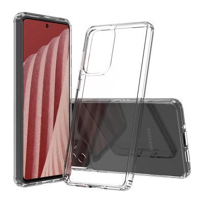 China Shockproof For Samsung A73 5G Clear TPU PC Mobile Phone Case Covers For Sam Galaxy A73 5G for sale