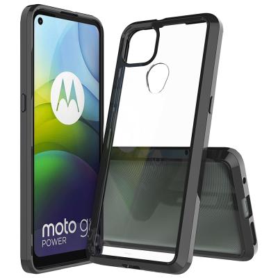 China Shockproof Transparent Soft Mobile Phone Shell For Moto G9 Plus/G9 Play/G9 Power/E7 TPU Back Cover Plus Clear Case for sale