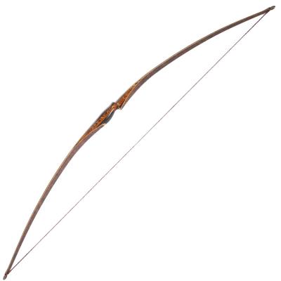 China Multiple Sniper Sniper Longbow Recurve Archery Scenarios Lamination Process Durable Suitable Wood Grain Bows for sale