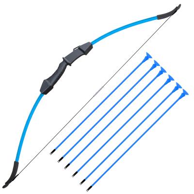 China Durable Discount Price Archery For Sale Kids Play Archery Kids Bow Blue for sale