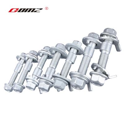 China GOMZ car eccentric screw four wheel alignment camber bolt12.9 12MM B 12 grade positioning screw for sale