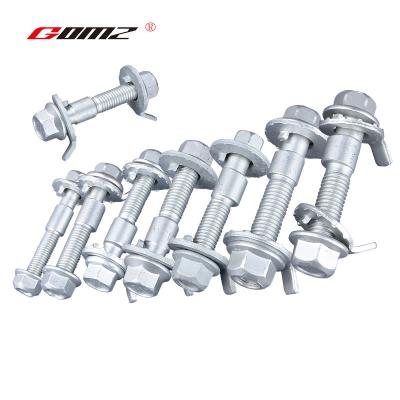 China GOMZ car eccentric screw four wheel alignment camber civic grade bolt12.9 14.5MM positioning screw for sale