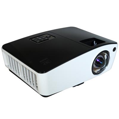 China DLP 4500 ANSI Lumens High Brightness Fish Lens Jet Multimedia HD Short DLP Projector for sale