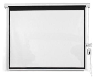 China 100-inch electric 200-inch projector screen | large outdoor projection screens | 1:1 4:3 16:9 Electric Screen For Led Mini Projector for sale