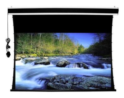 China Home Theater Electric Remote Control 200inch 1080p 4:3 Electric Projector Screen for sale