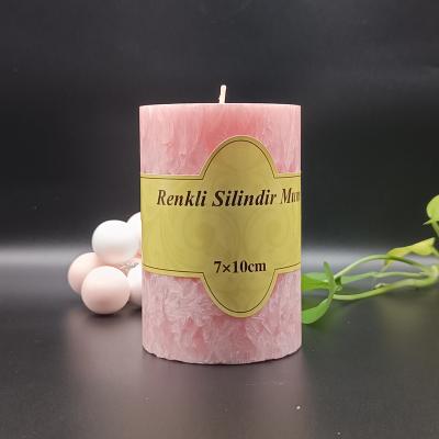 China Custom Multicolor Luxury Home Paraffin Wax Aromatherapy Scented Decor Private Label Pillar Party Birthday Gift Set Other Scented Candles for sale