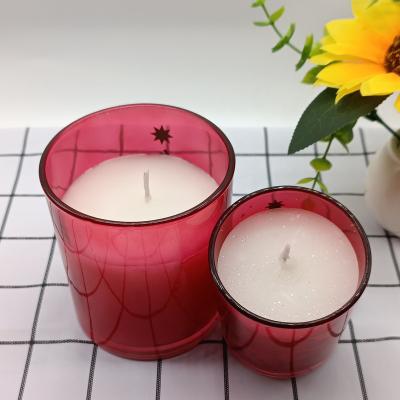 China Handmade Custom Glass Jar Birthdays Private Label Wedding Gift Set Home Decor Scent Bulk Luxury Aromatherapy Soy Wax Scented Candles for sale