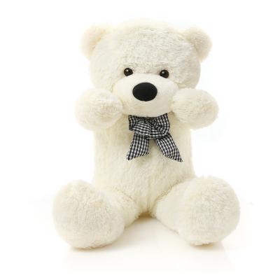 China Big Teddy Bear Giant Animals Unstuffed Cheap Wholesale Bear Skin Cute Cloth Toy Baby Christmas Plush Toy 80cm Plush Stuffed Animals for sale