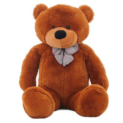 China Stuffed Plush Big Teddy Bear Giant Animals Unstuffed Wholesale Cloth Toy For Baby Gifts Plush Big Bear Stuffed Animals Toy 160cm Bear Skin for sale