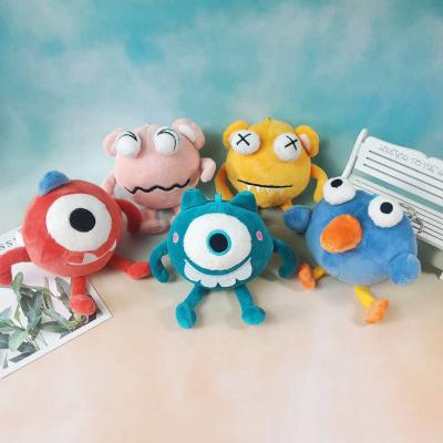 China Wholesale 17-25cm Bulk Mix Anime Key Chain Stuffed Animal Toy Animal Key Chain Small Plush Stuffed Key Chain Anime Doll Gifts Couple Pendant for sale