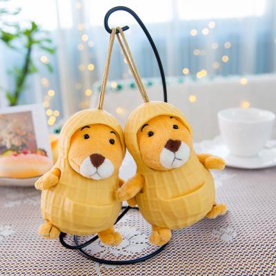 China Kawaii 16CM Peanut Key Chain Mouse Key Chain Toy Stuffed Doll Soft Toy Plush Key Chain Plush Toy Animal Pendant Toy Children Gifts Custom Bag Backpack for sale