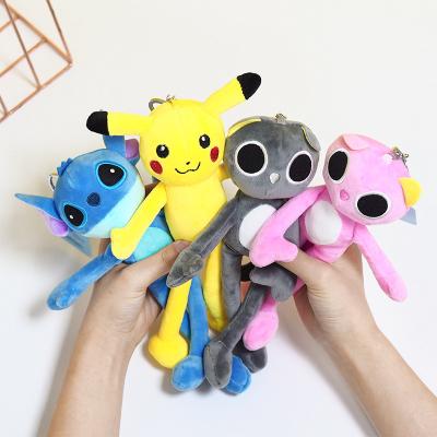 China Wholesale cute anime doll dinosaur plush toy cartoon kawaii key chain toy stuffed plush key chain new arrival carabiner 17-25cm mini for sale