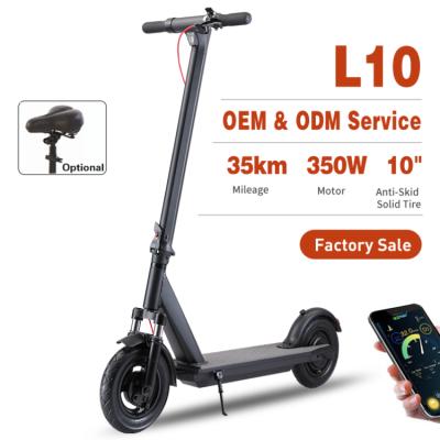 China Abe Unisex Long Range 10inch 2 Wheel Folding Cheap Electric E Scooter For Adults With Seat for sale