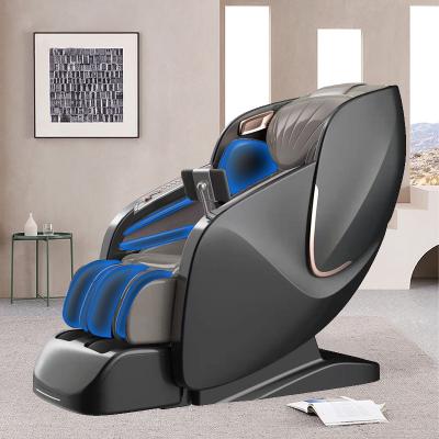 China Electric Portable Full Body Body Recliner Shiatsu Massage Chair 3d AI 4d Weightless Back Luxury With Head Massage Leg Stretch for sale