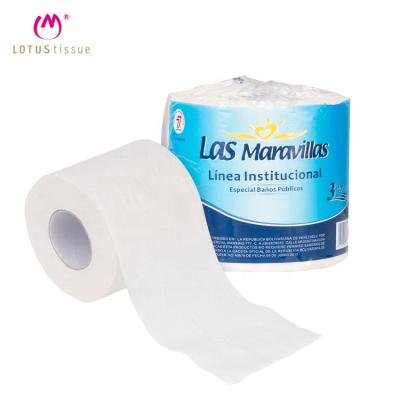 China 119 Sheets Soft Comfortable Free Sample Custom Mixed Natural Pulp Roll Paper Multilayer Natural Toilet Paper Eco-friendly for sale