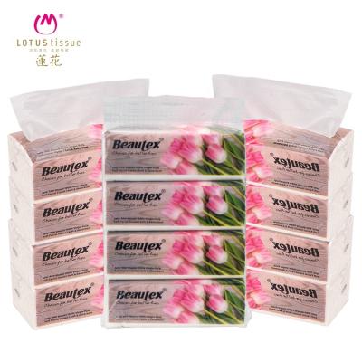 China Simple And Soft Travel Logo Eco-friendly Soft Comfortable Facial Tissue Tissue Paper China Custom Package Manufacturer for sale