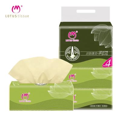 China Free sample 3ply 4ply eco-friendly soft comfortable custom printed coreless bundle facial tissue for sale