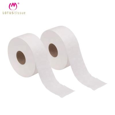 China Factory Direct Supply 300M Soft Comfortable Eco-friendly 2 Ply Jumbo Roll Virgin Paper Toilet Paper Tissue for sale