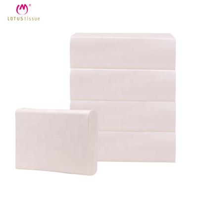 China 1 Ply 200 N Eco-friendly Soft Comfortable Sheets Virgin Pulp Towel Folded Hand Towel Fabric for sale