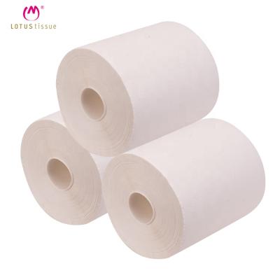 China 1 Ply 733 Eco-Friendly Soft Cozy Sheets Pulp Hand Towel Blank Jumbo Roll Cloth for sale