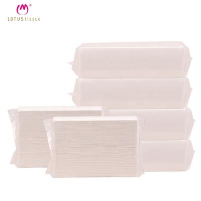 China Eco-friendly 1 Ply 200 Sheets Virgin Pulp N Ply Hand Towel Soft Comfortable Paper for sale