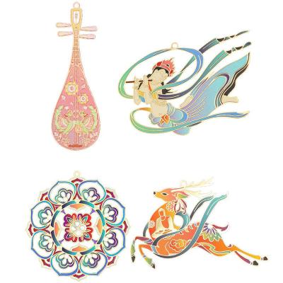 China YASVITTI Dunhuang Series Bookmark Classical Chinese Style Creative Cultural Characteristics Exquisite Christmas Gift for sale