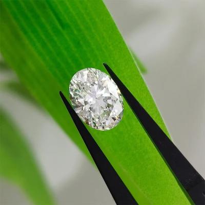 China Big Size 5ct Oval Cut CVD E F VS1 VS2 IGI Lab Grown Loose Diamonds Wholesale for sale