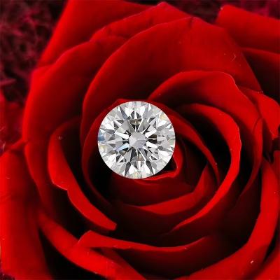 China 0.5ct - 3ct E Color Loose Certified Lab Created Diamonds Moissanite HPHT CVD Diamond for sale