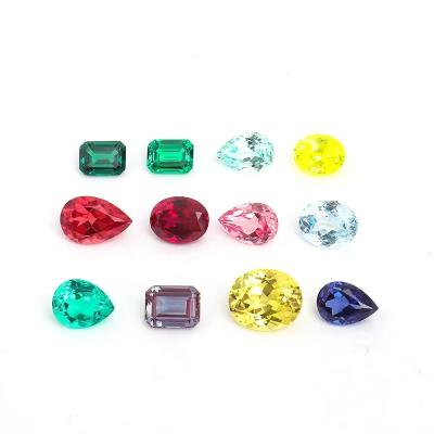 China Oval Brilliant Cut 6*8mm Certified Lab Grown Loose Color Moissanite For Woman Jewelry for sale