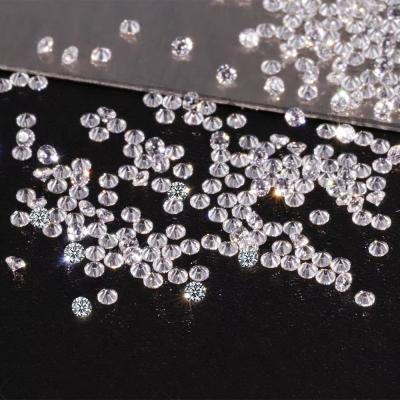 中国 Gems 0.8-2.9mm White CZ Stone Small Size Loose 5A Cubic Zirconia for Women's Jewelry 販売のため