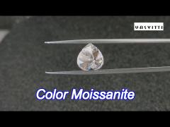 red radiant cut diamond loose moissanite jewelry vivid pink lab grown diamonds moissanite