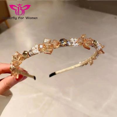 China Wholesale Hip Hop Bands Cut Designer Bridal Hair Hoop Accessories Head Bands For Women for sale