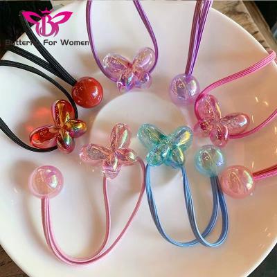 China Korean Hip Hop Style Frosted Cute Square Simple Head Rope Accessories Elastic Hair Bands Buckle Elastic Hair Bands for sale