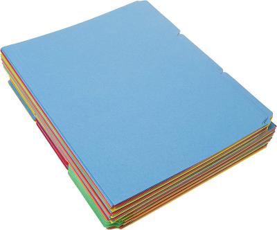 China PU Folder Folder-Letter Size (100 Packets) - Assorted Colors for sale