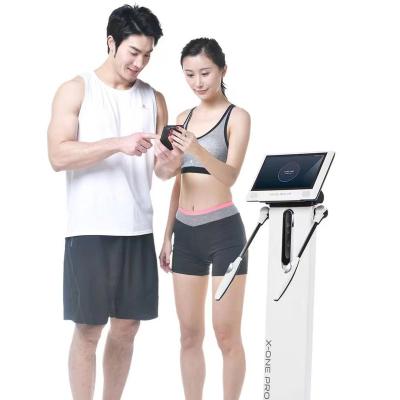 China X-ONE 11V-220V 1100mm Size Fat Bioimpedance System Body Composition Body Hormone Analyzer Scales 200KG 452*667*1145mm for sale