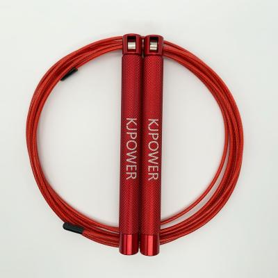 China Durable and Portable Gym Home Exercise Training Jump Rope Professional Jump Ropes with RPM Logo Metal Jump Rope for sale