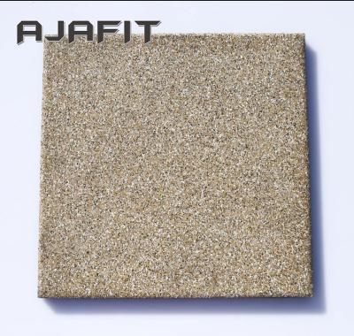 China Sound Absorbing Cross Fit Recycled Rubber Flooring Bricks For Gym Flooring for sale