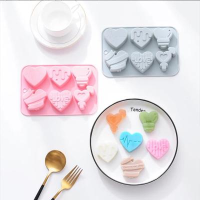 China Viable Donald Butterfly Cylinder Diamond Ice Cube Tray Clear Ice Maker Silicone for sale