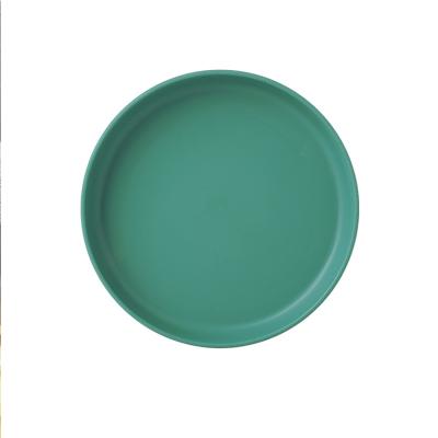 China Sustainable Plastic Dishes With Printing Party Dish Plastic For Restaurant for sale