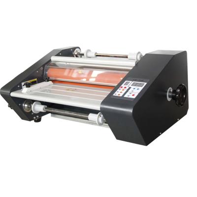 China FM360 A2 A3 A4 Tabletop Small Thermal Food Laminator Thermal Cold Laminating Machine for sale