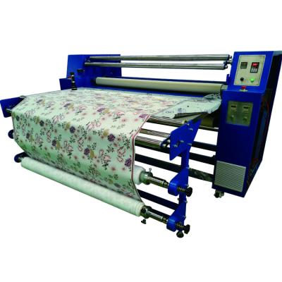 China Home Textiles Roller Digital Heat Transfer Printing Machine Silicon Rubber Heat Transfer Machine for sale