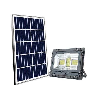 China LANDSCAPE High Lumen IP65 Floodlight 60W Factory Direct Sale Blue Remote Control Solar Flood Light for sale