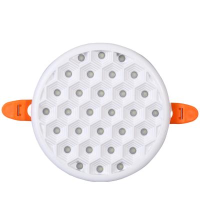 China High Brightness Led Panel Light Frameless Hive Shape 15w Round Adjustable High Lumen Led Panel Light Ceiling Light for sale