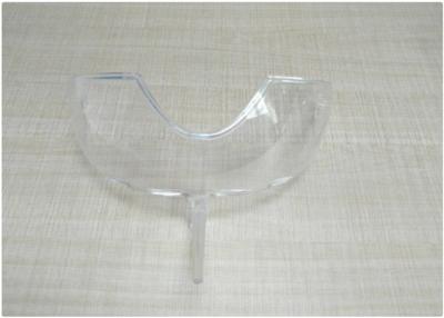 China PC Material Molded Plastic Optics Eye Protection Shield Transparent Color for sale