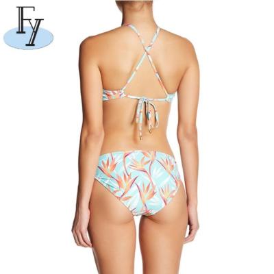 China Anti-UV Hot Selling Waterproof Open Crotch Bikini Waterproof Swimming Suit for sale