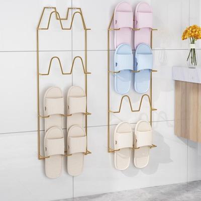 China (Others)Adjustable Bathroom Slippers Stretch Type Indoor Dormitory Shoe Storage Artifact Toilet Drain Shoe Hanging Rack Puncture Free for sale