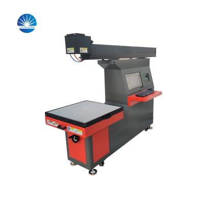 China Glass Laser Air Cooled Tube Factory 3D Laser NC CO2 Laser Marking Machine for Cutting Paper/Dynamic Leather/Jeans Card for sale