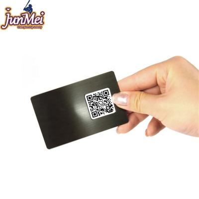 China Worldwide Top Quality Metal Business Cards Blanks Metal Business Cards With Your Own Logo for sale