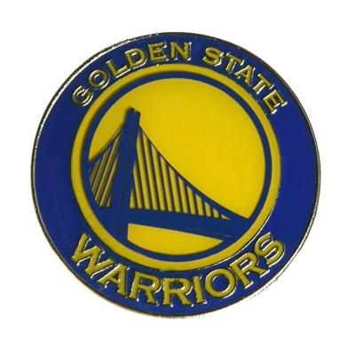 China Wholesale Custom American Europe Basketball Golden State Warriors Team Logo Pin Badge Gift for Sports Staff for sale